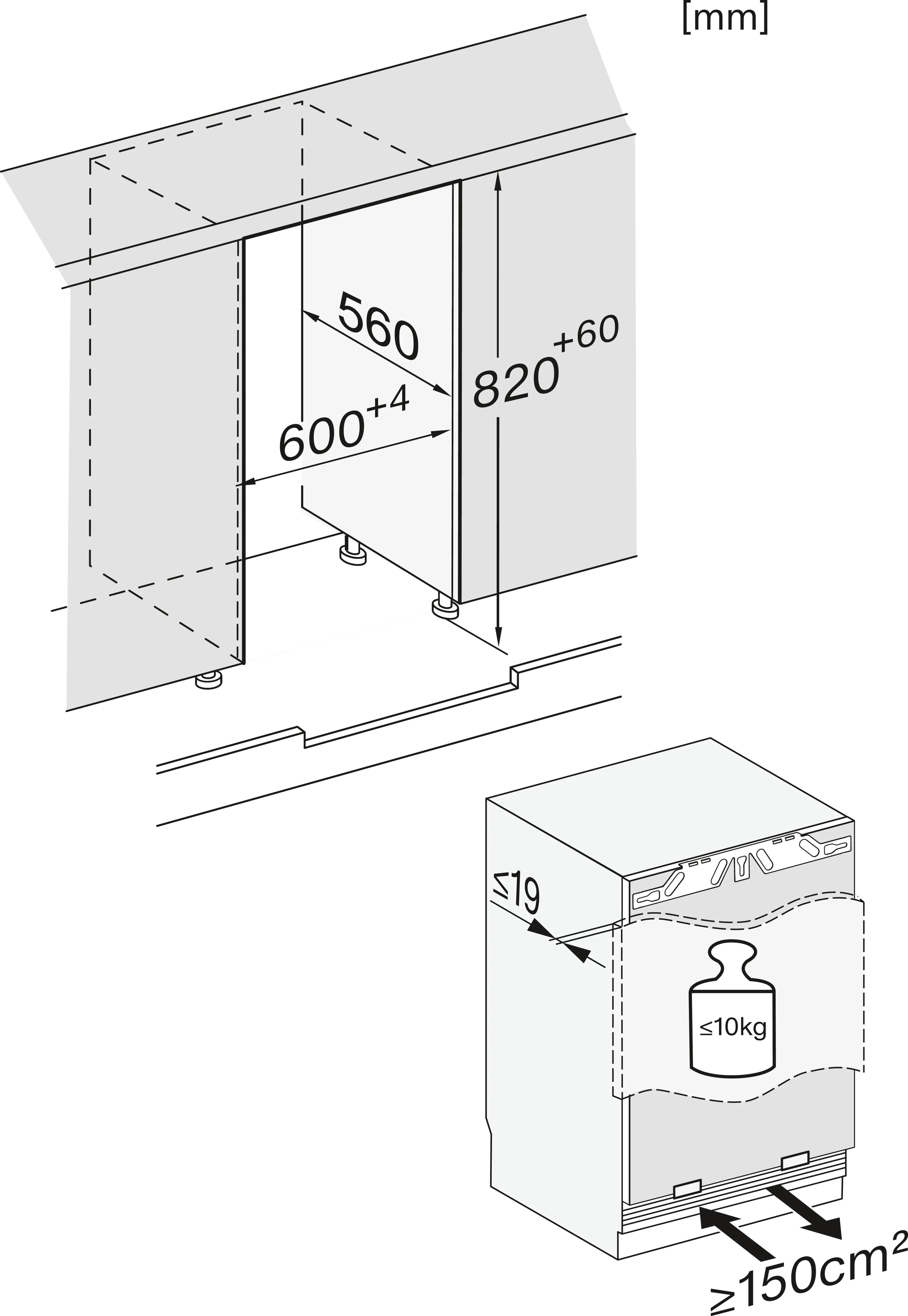 MIELE KU7030D koelwagen
