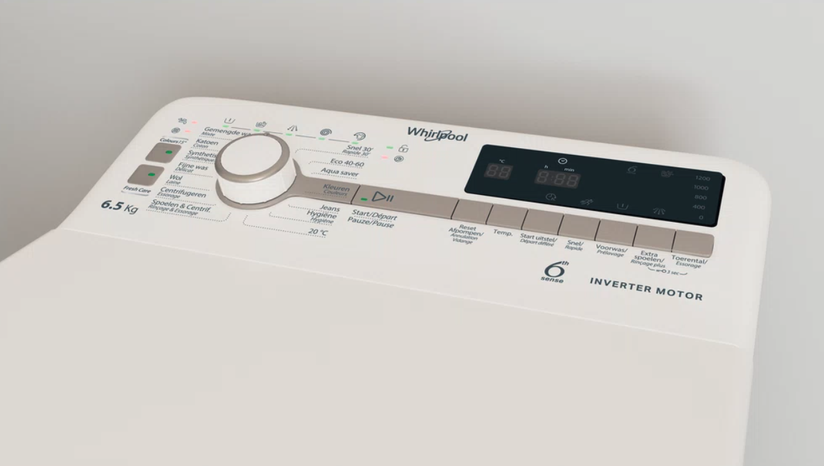 WHIRLPOOL TDLR65241BSBE wasmachine - bovenlader