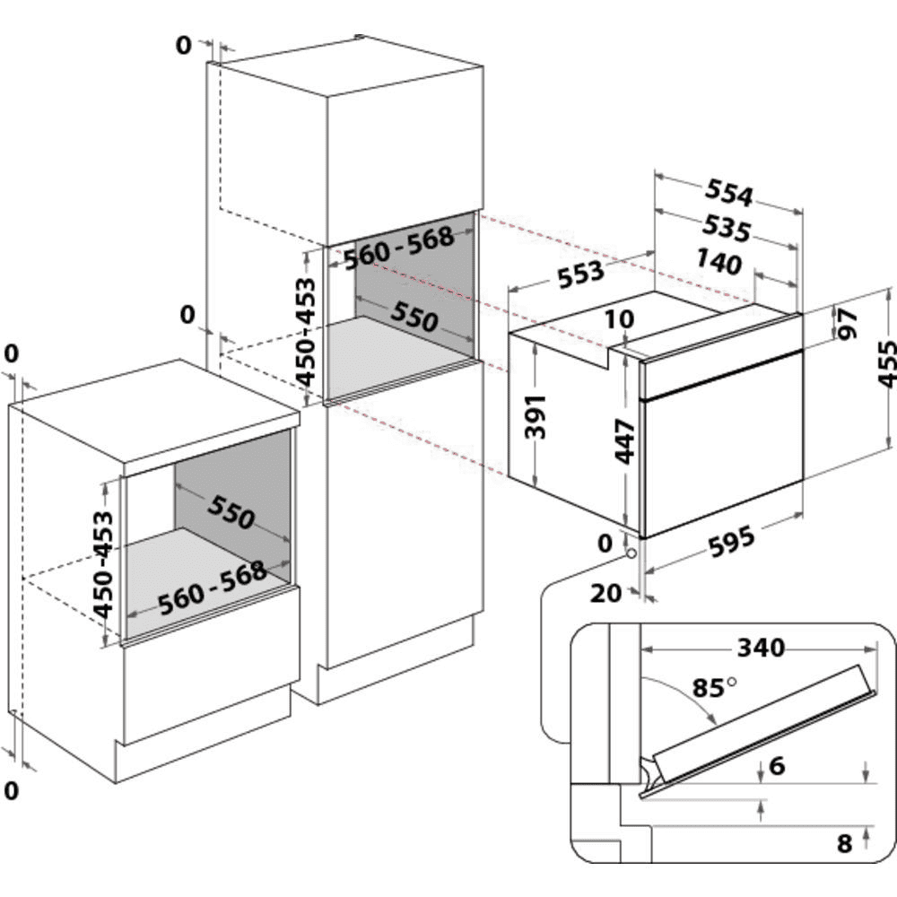 WHIRLPOOL AMW9605/NB ABSOLUTE 9.7 DESIGN microgolfoven - combi - 45cm WHIRLPOOL AMW9605/NB ABSOLUTE 9.7 DESIGN microgolfoven - combi - 45cm