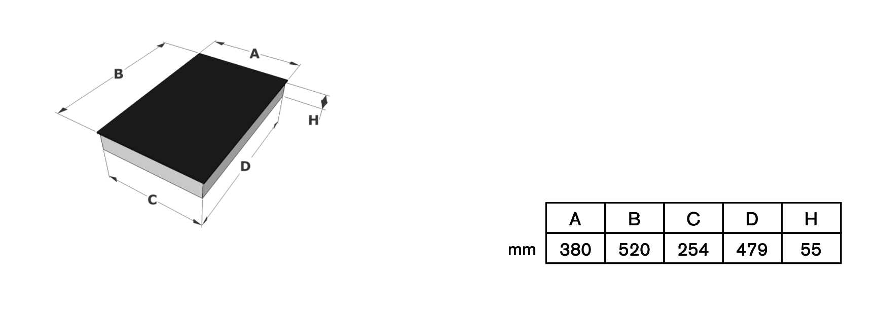 NOVY 3774 inductiekookplaat - domino