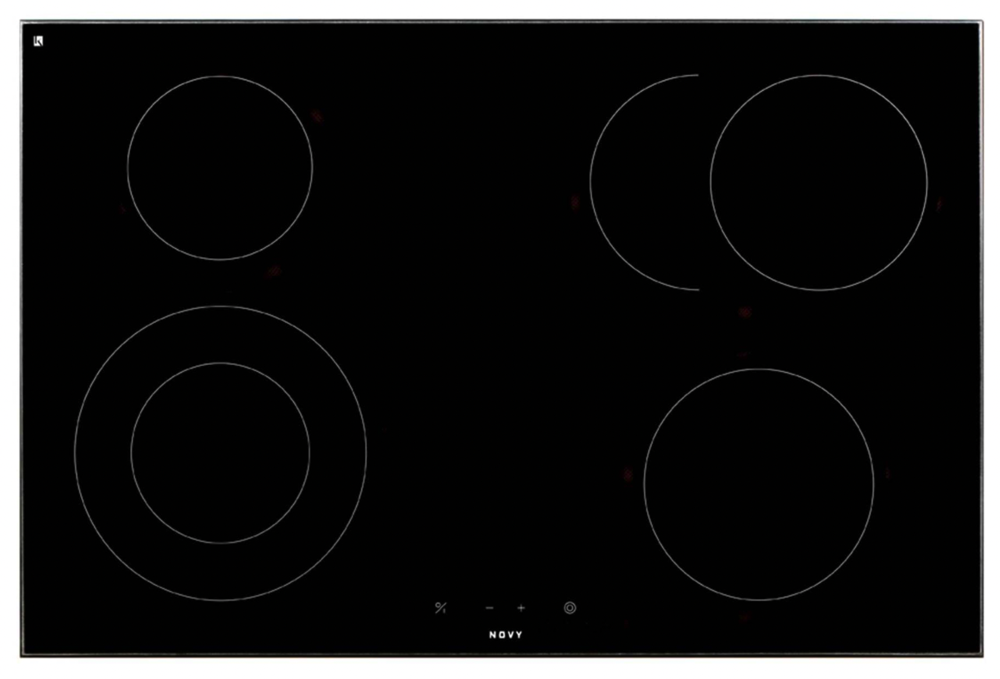 NOVY 1112 vitrokeramische kookplaat - 78cm