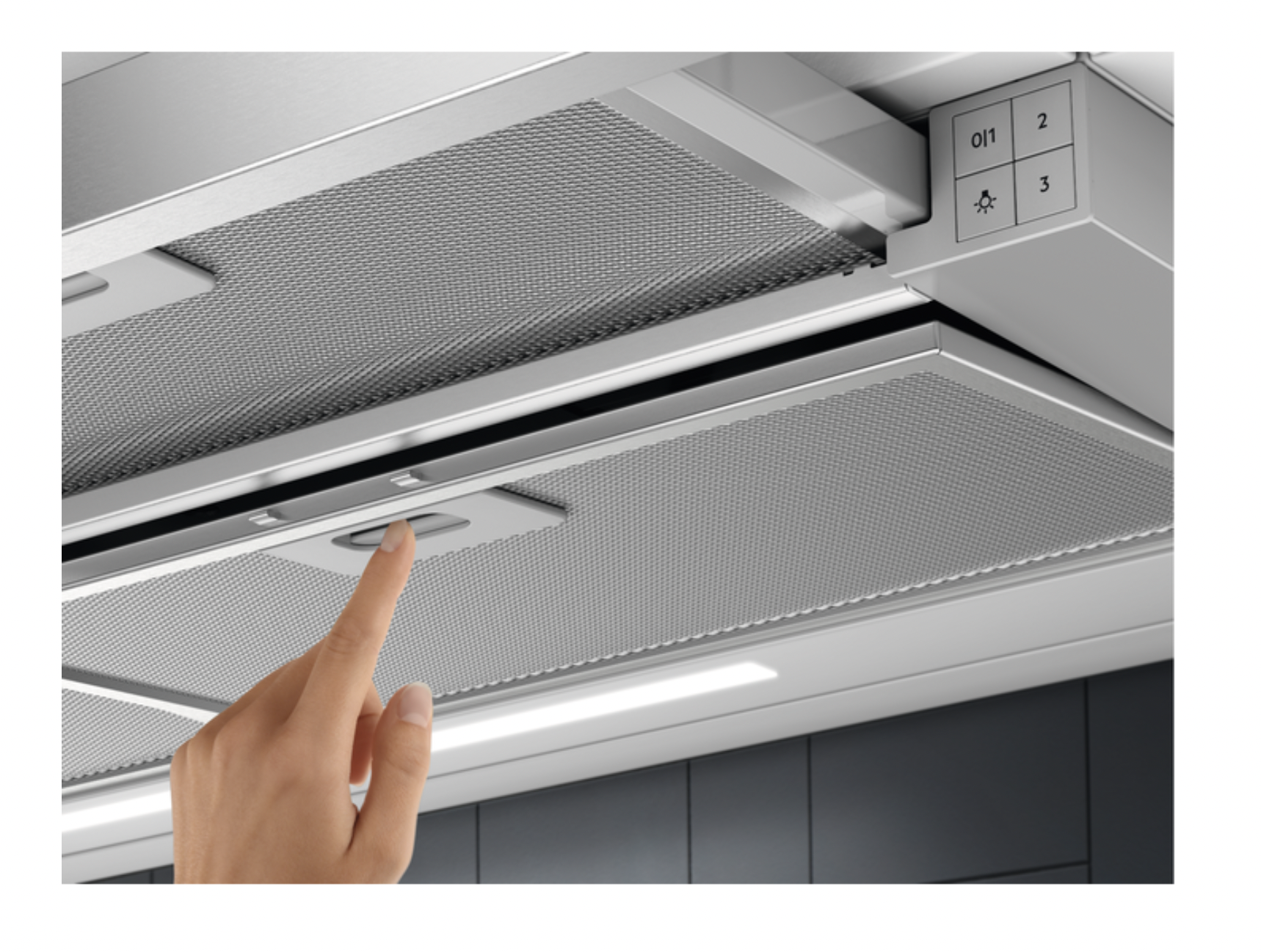 ELECTROLUX LFP419X 300 telescopische dampkap - 90cm