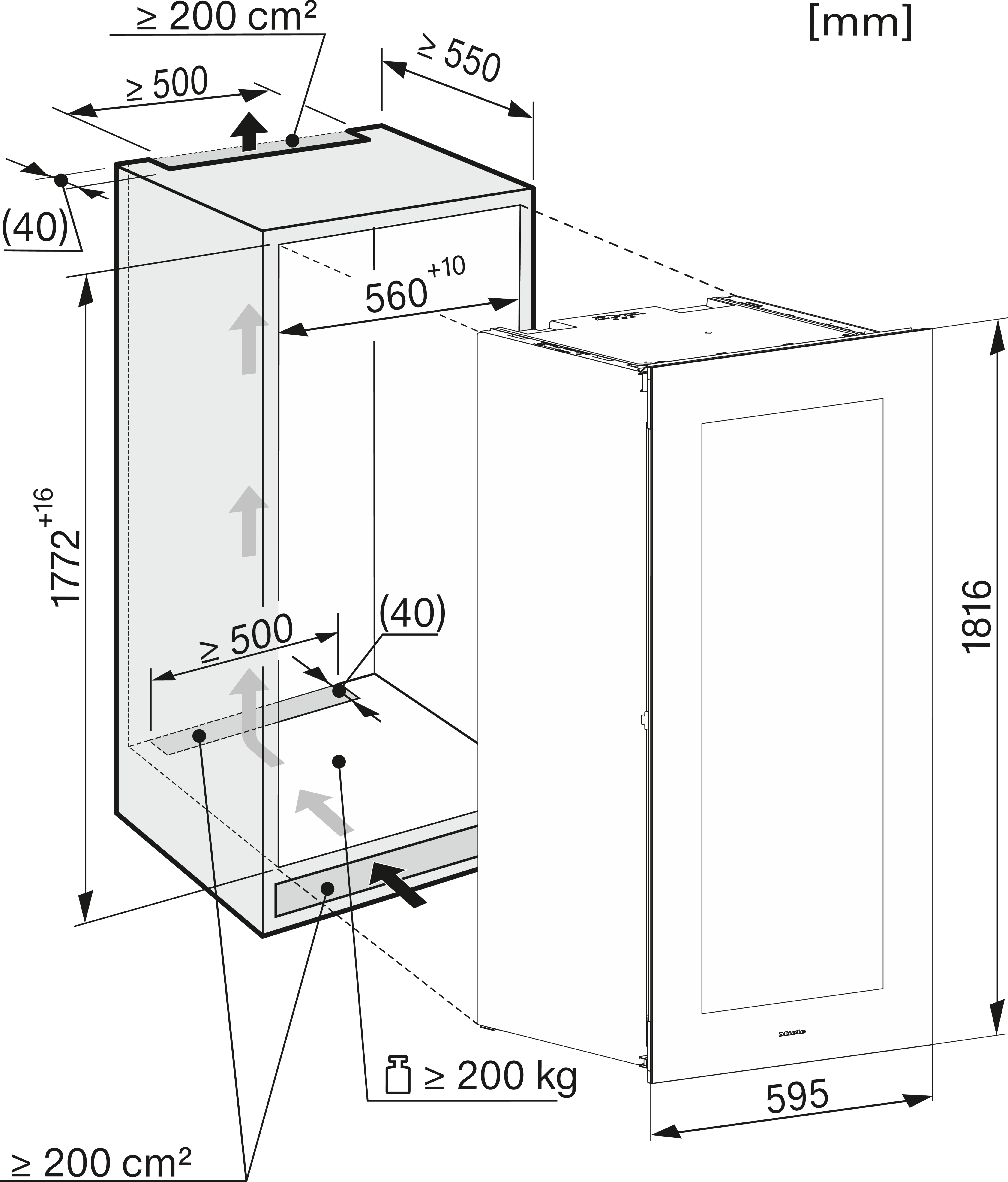 MIELE KWT6722IGS-1OBSW wijnklimaatkast