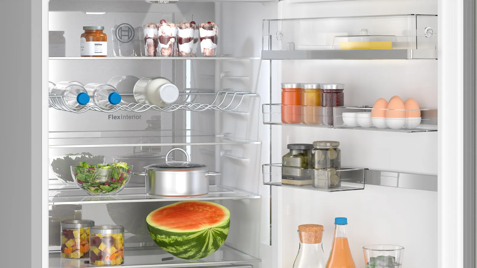 BOSCH KGN49AIBT SERIE 6 vrijstaande koel-/vriescombinatie - 203cm