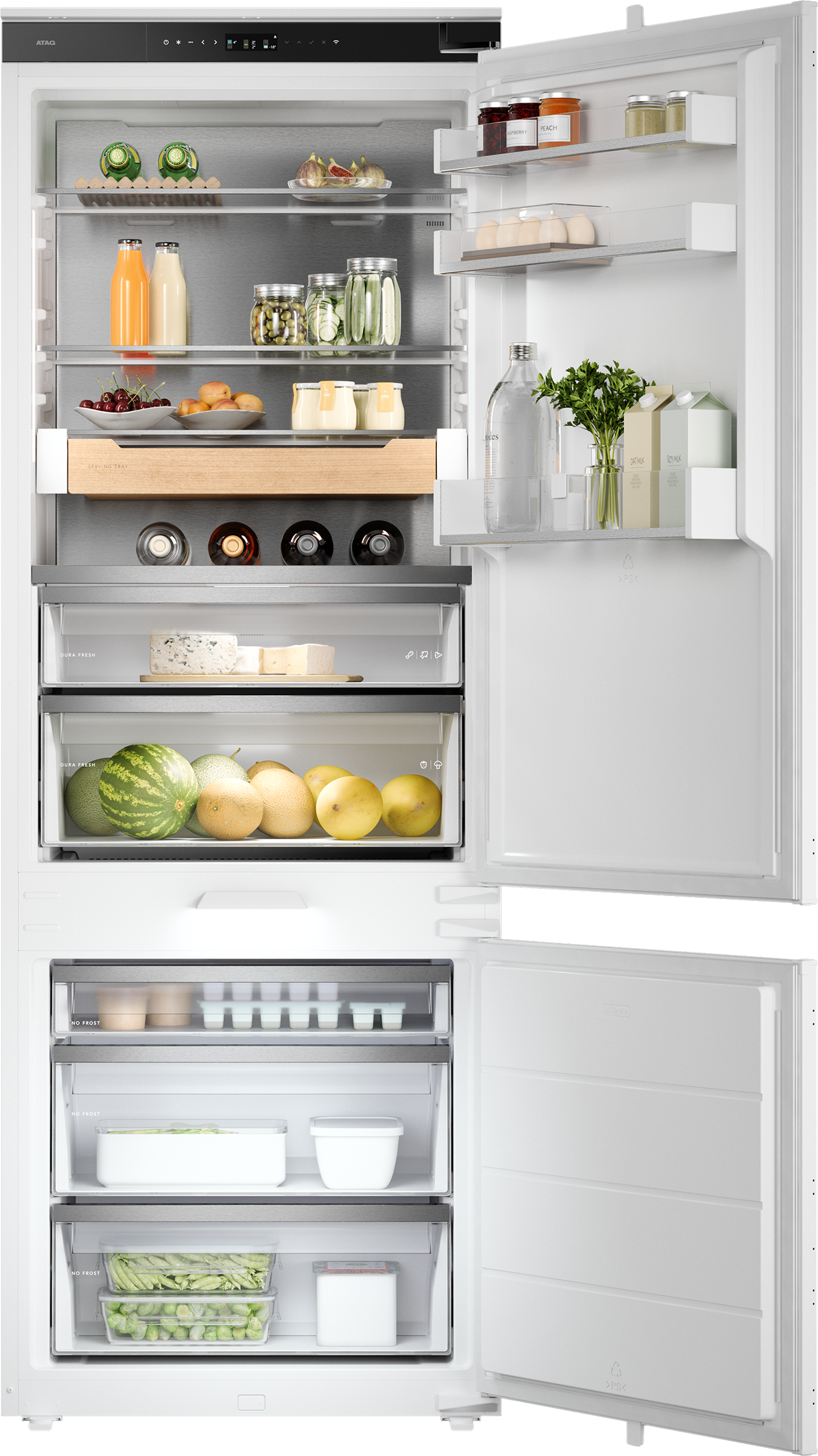 ATAG KSC9194NDXL koel-/vriescombinatie - 194cm