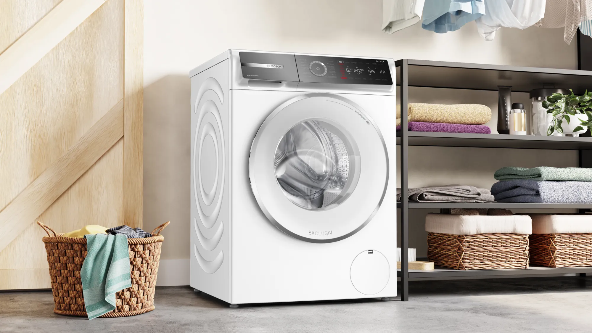 BOSCH WGB2560SFG SERIE 8 wasmachine