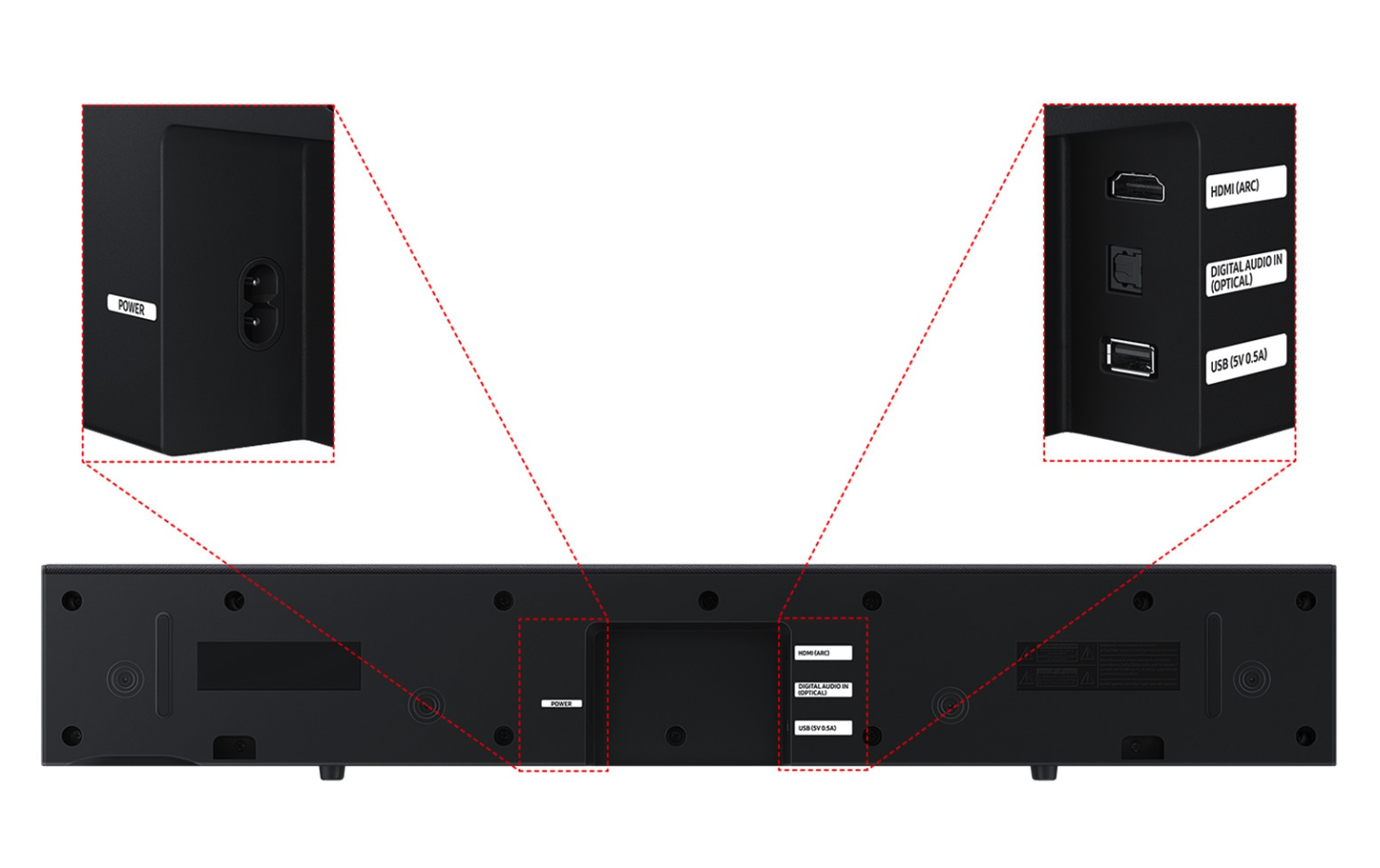 SAMSUNG HW-B400F/XN soundbar