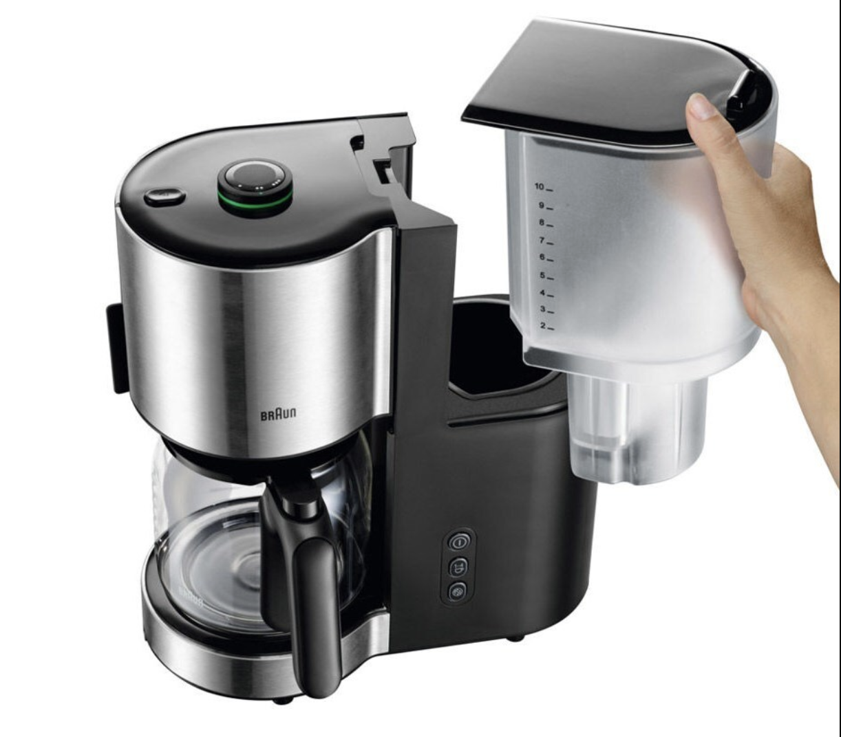 BRAUN (DELONGHI) BHKF5120BK koffiezetapparaat BRAUN (DELONGHI) BHKF5120BK koffiezetapparaat