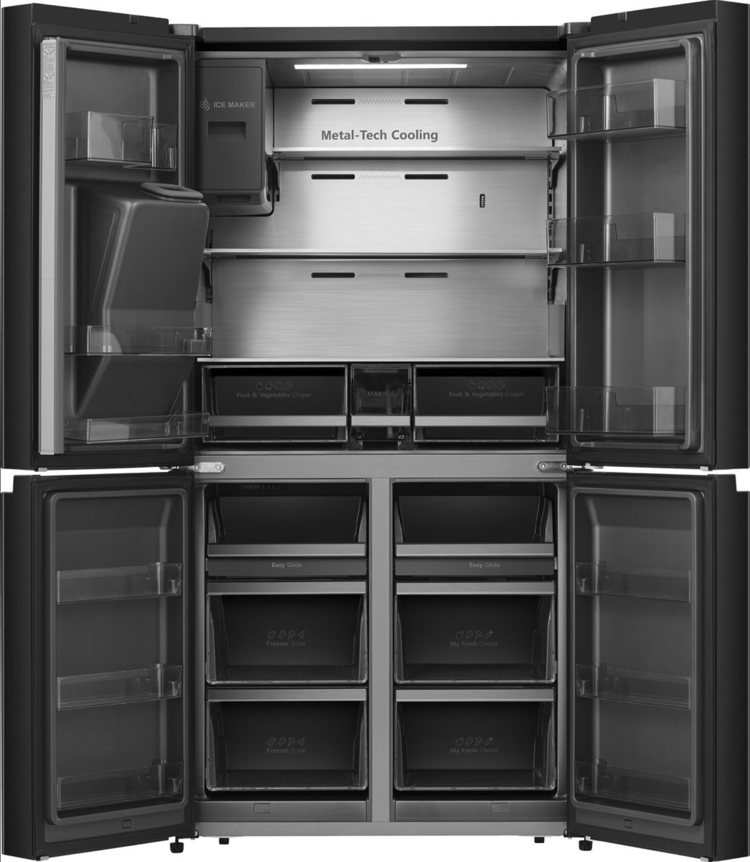 HISENSE RQ760N4SBFE side-by-side - 178cm