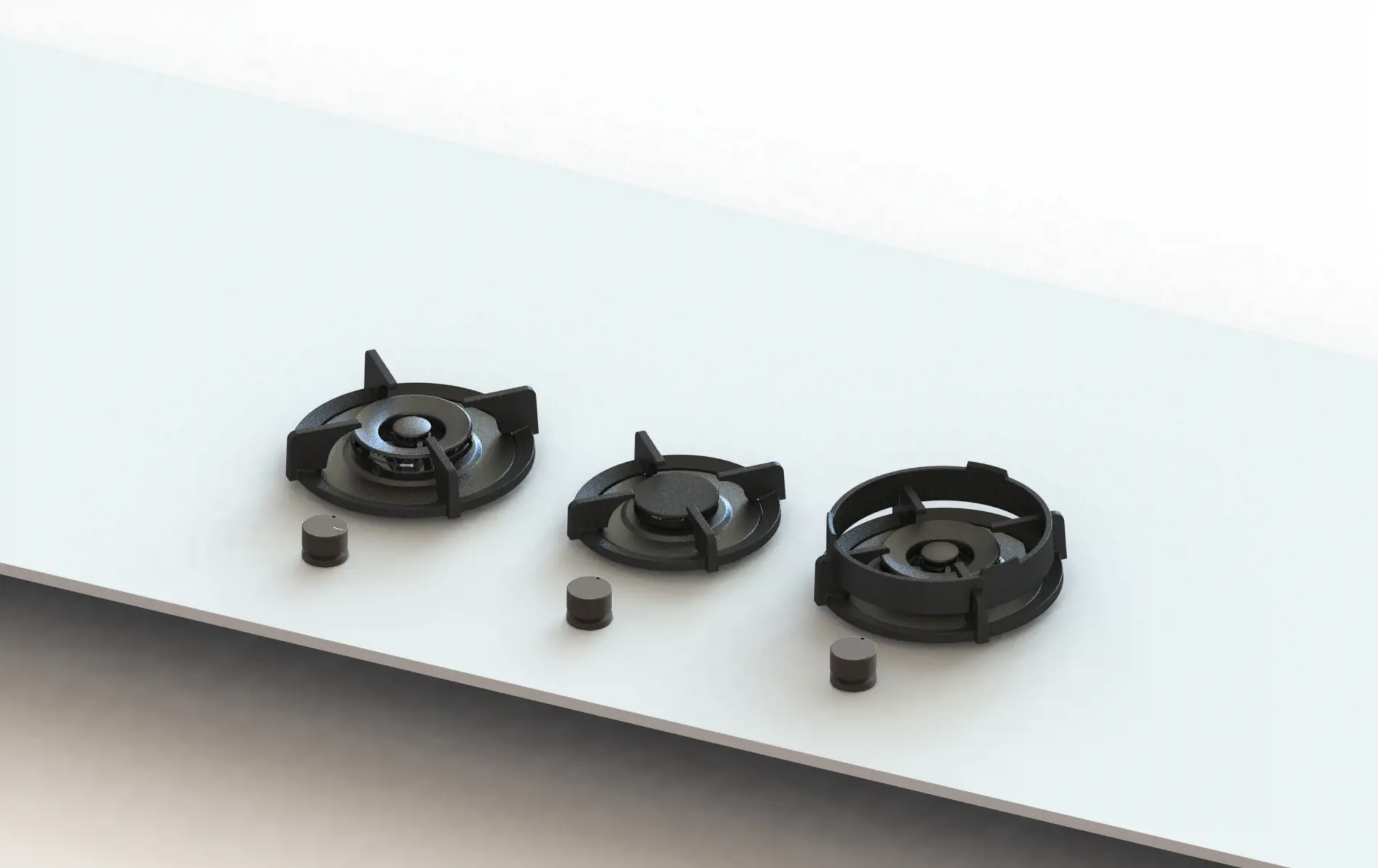 NOVY 56008 gaskookplaat - domino