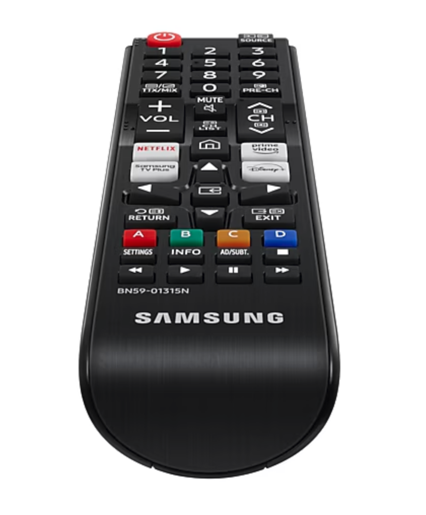 SAMSUNG VG-TM1240AN/XC afstandsbediening