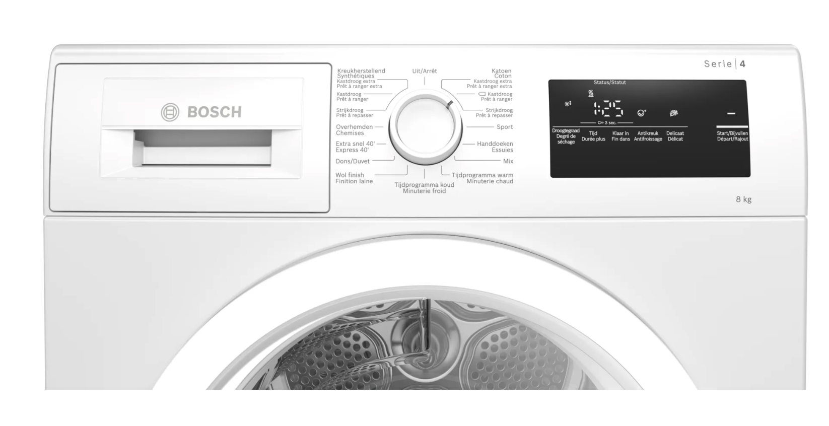 BOSCH WTH85200FG SERIE 4 droogkast - warmtepomp