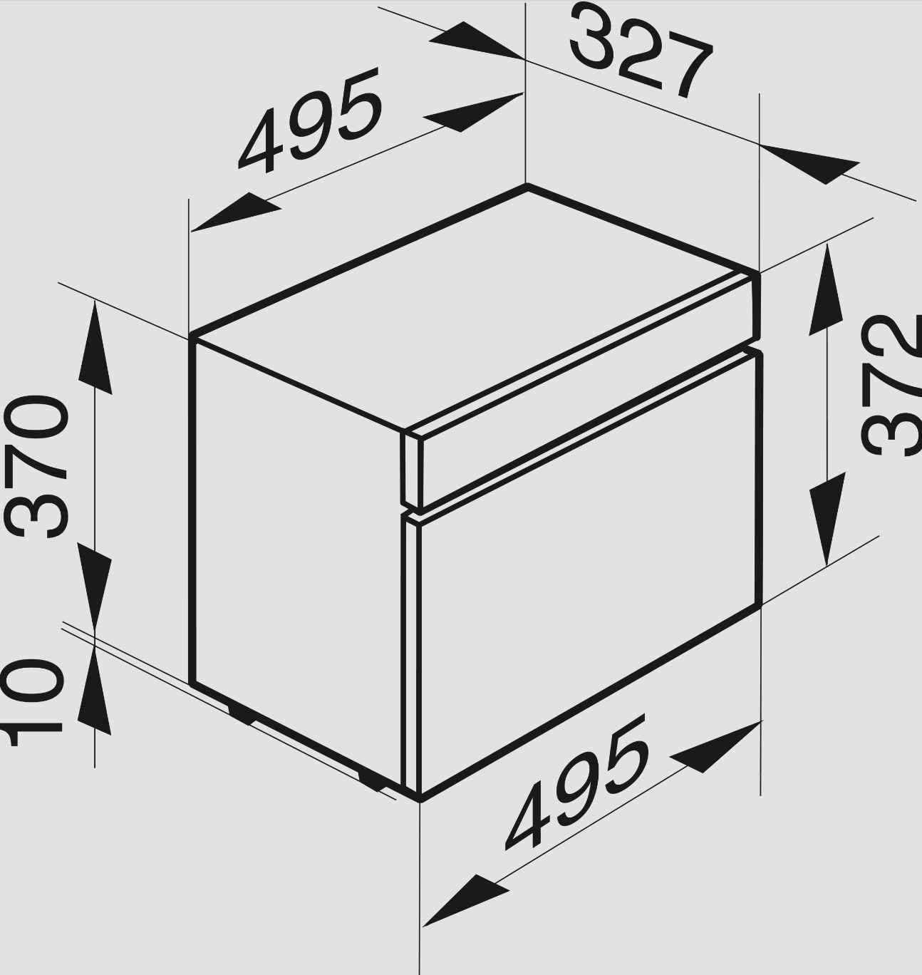 MIELE DG6010OBSW vrijstaande oven met stoom - 38cm MIELE DG6010OBSW vrijstaande oven met stoom - 38cm