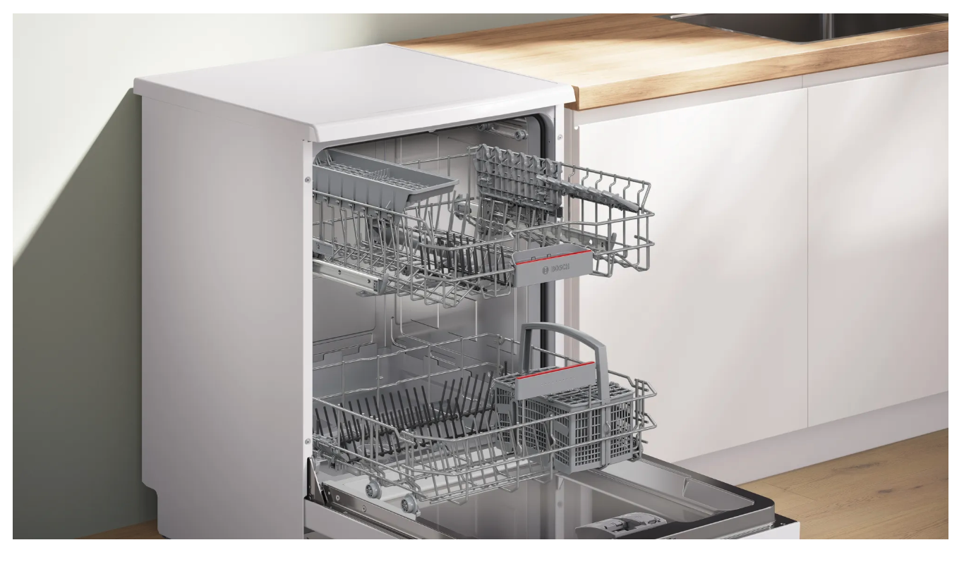 BOSCH SMS4HUW18E Series 4 vrijstaande vaatwasser