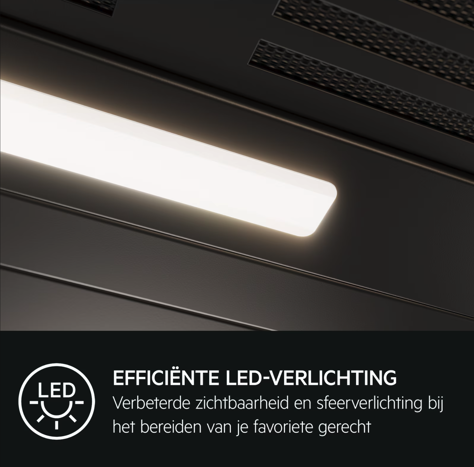 AEG DPE5660B 5000 telescopische dampkap - 60cm