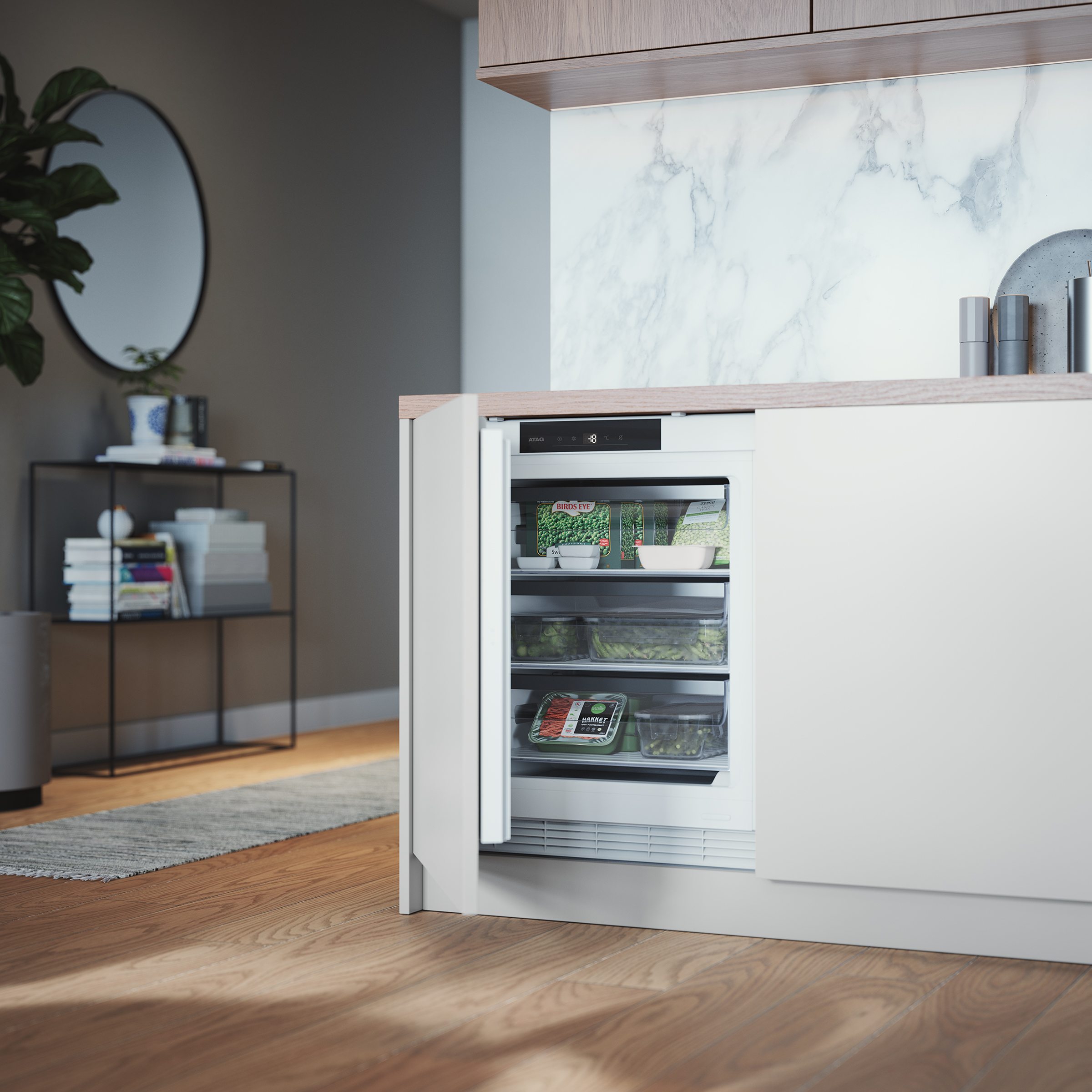 ATAG KU2590C onderbouw vriezer