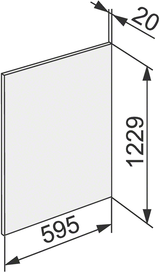 MIELE KEDF7122EDST frontpaneel