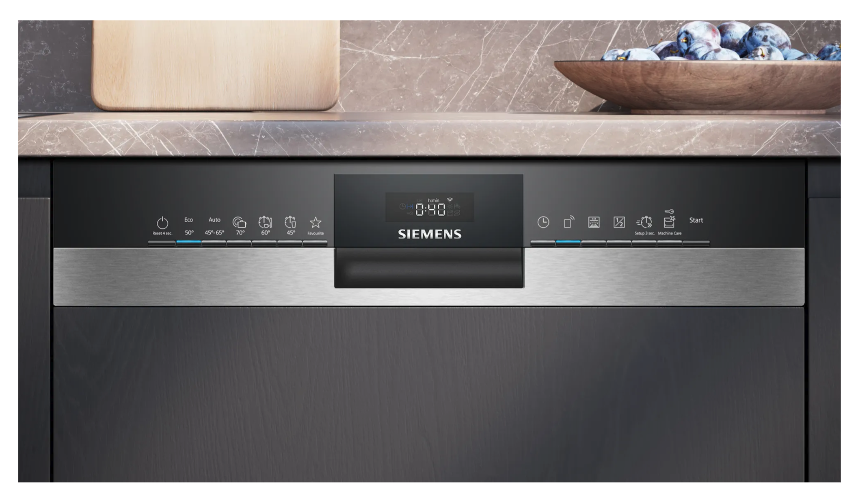 SIEMENS SN53ES22CE iQ300 vaatwasser met bedieningspaneel