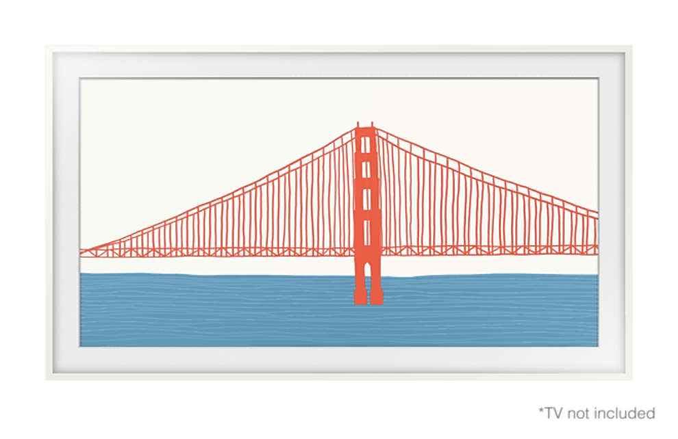 SAMSUNG VG-SCFA43WTBXC gepersonaliseerde omlijsting
