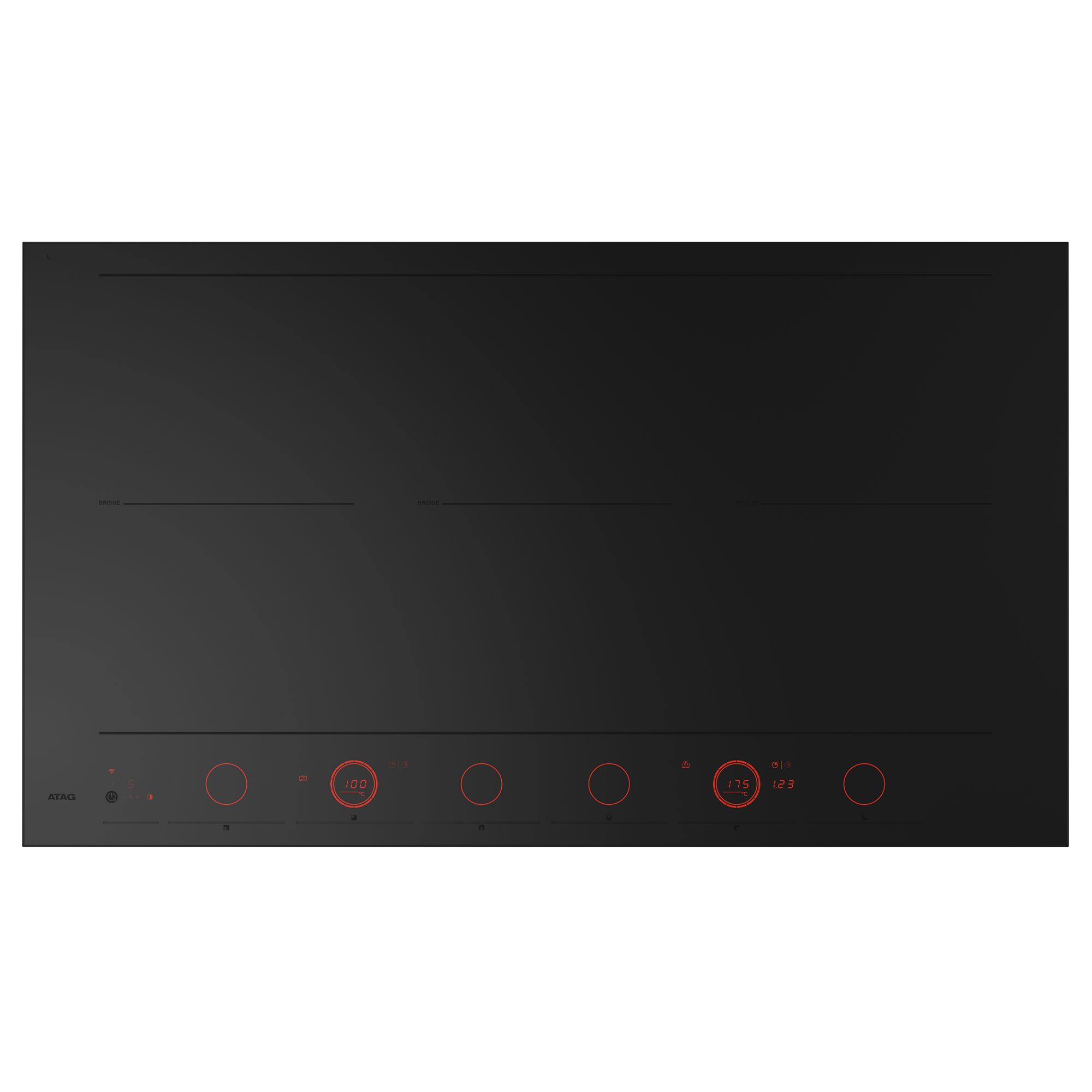 ATAG HI29672SV inductiekookplaat - 90cm