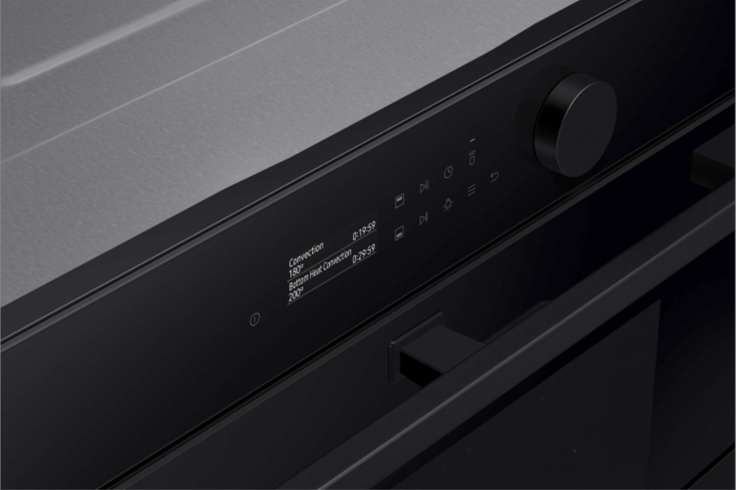 SAMSUNG NV7B5755SAK multifunctionele oven met stoomtoevoeging - 60cm SAMSUNG NV7B5755SAK multifunctionele oven met stoomtoevoeging - 60cm