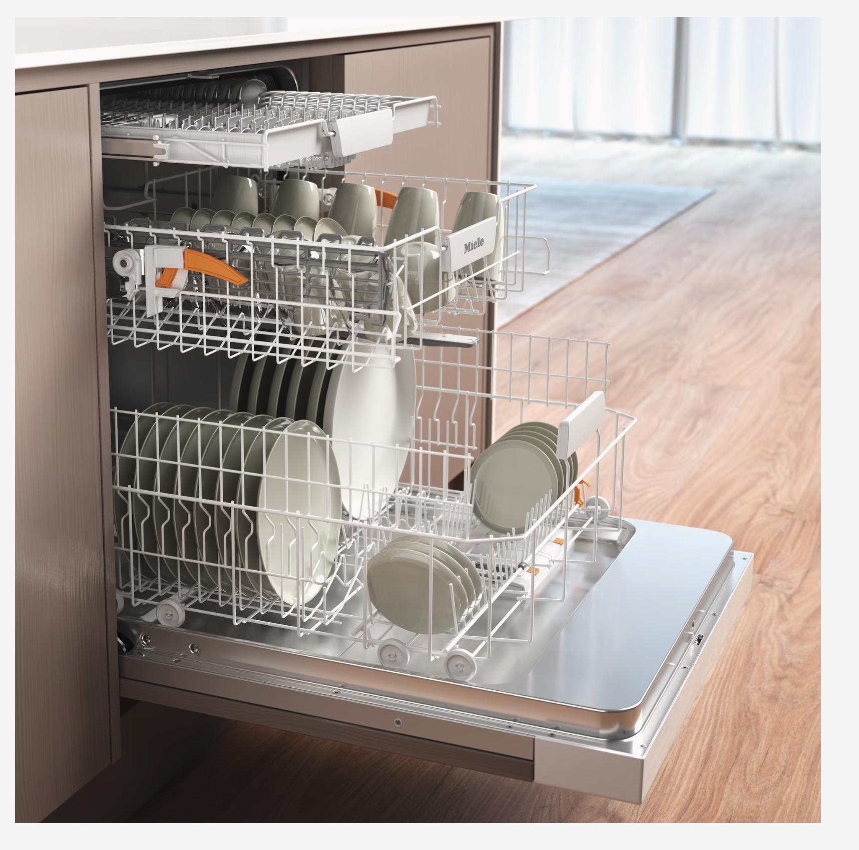 MIELE G5611SCIACTIVEBW vaatwasser met bedieningspaneel