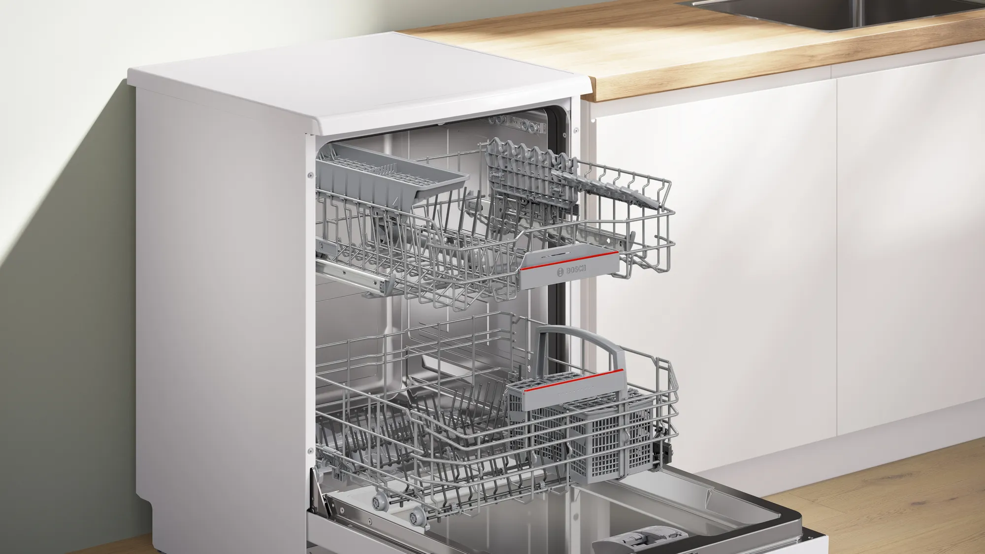 BOSCH SMS4EBW33E SERIE 4 vrijstaande vaatwasser