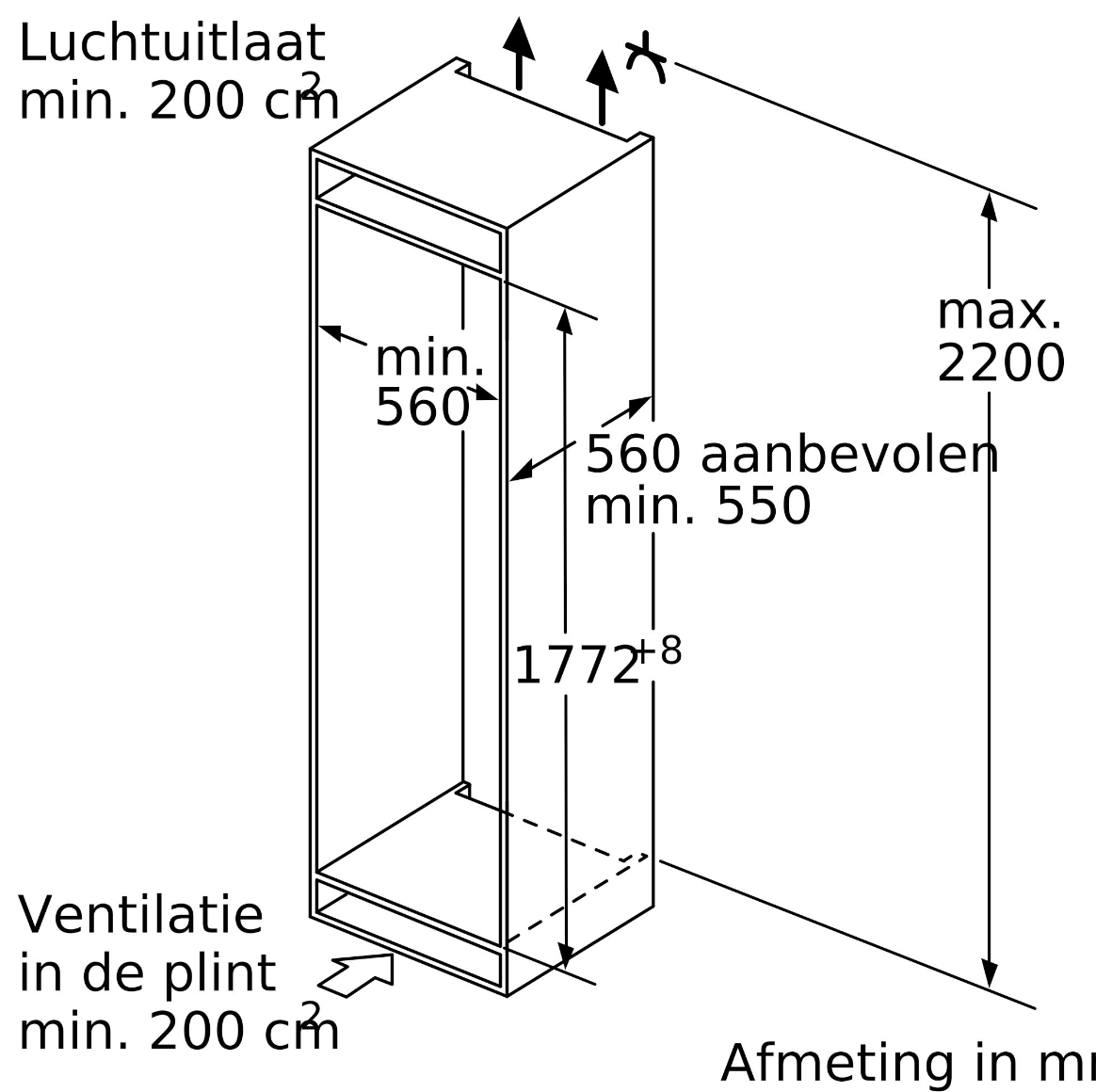 SIEMENS KI81RAFE0 IQ500 koelkast zonder vriesvak - 178cm SIEMENS KI81RAFE0 IQ500 koelkast zonder vriesvak - 178cm