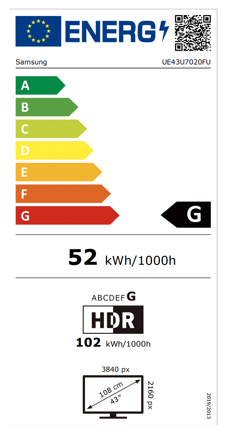 SAMSUNG UE43U7020FUXXN