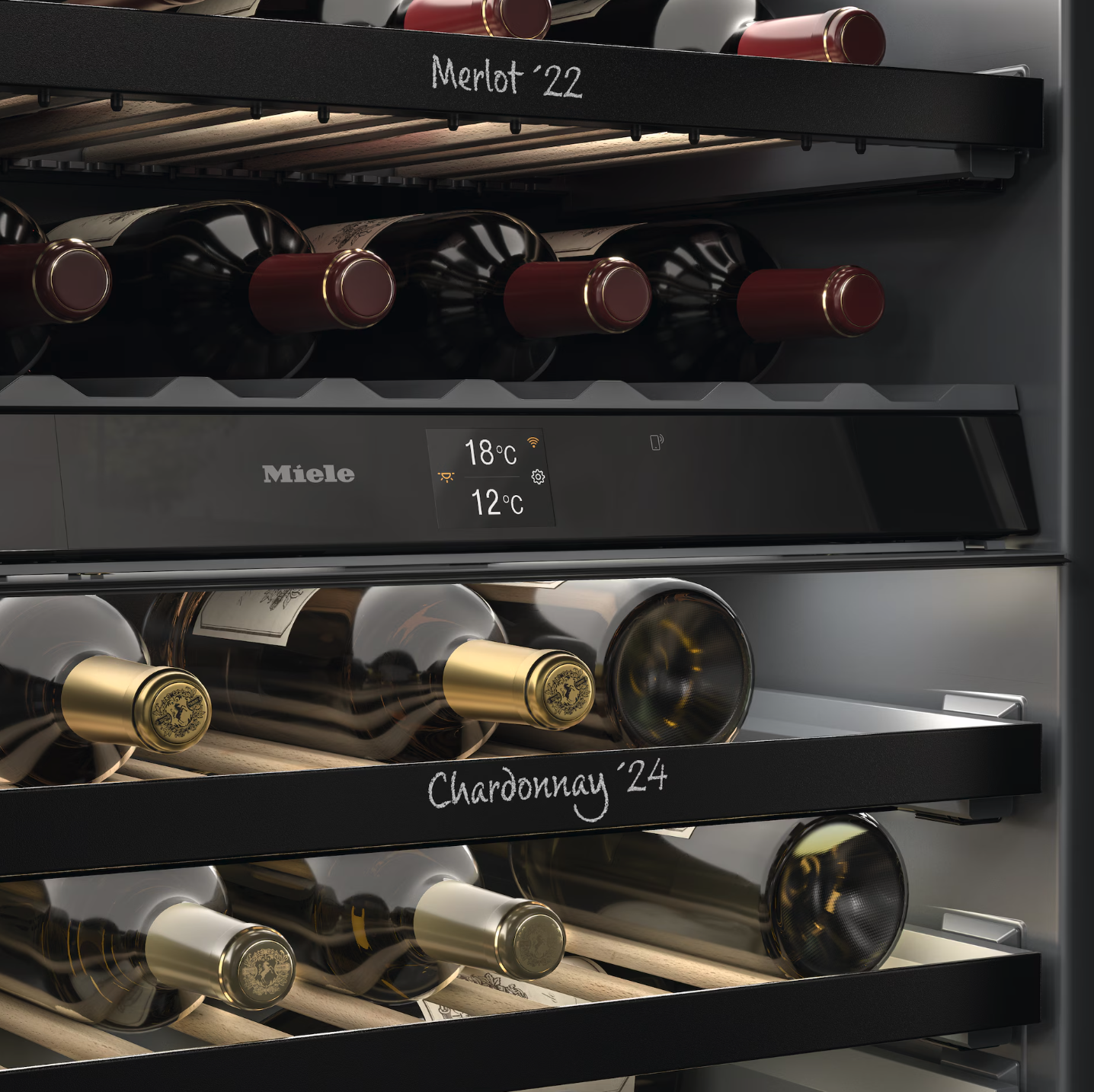 MIELE KWTUS7074FOBSW onderbouw wijnkoelkast