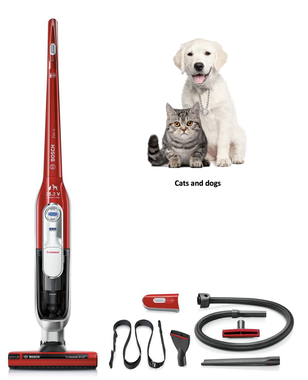 BOSCH BCH6ZOOO steelstofzuiger