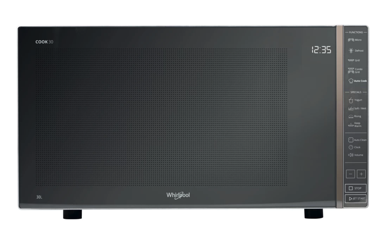 WHIRLPOOL MWP303M vrijstaande microgolfoven met grill - 30cm WHIRLPOOL MWP303M vrijstaande microgolfoven met grill - 30cm