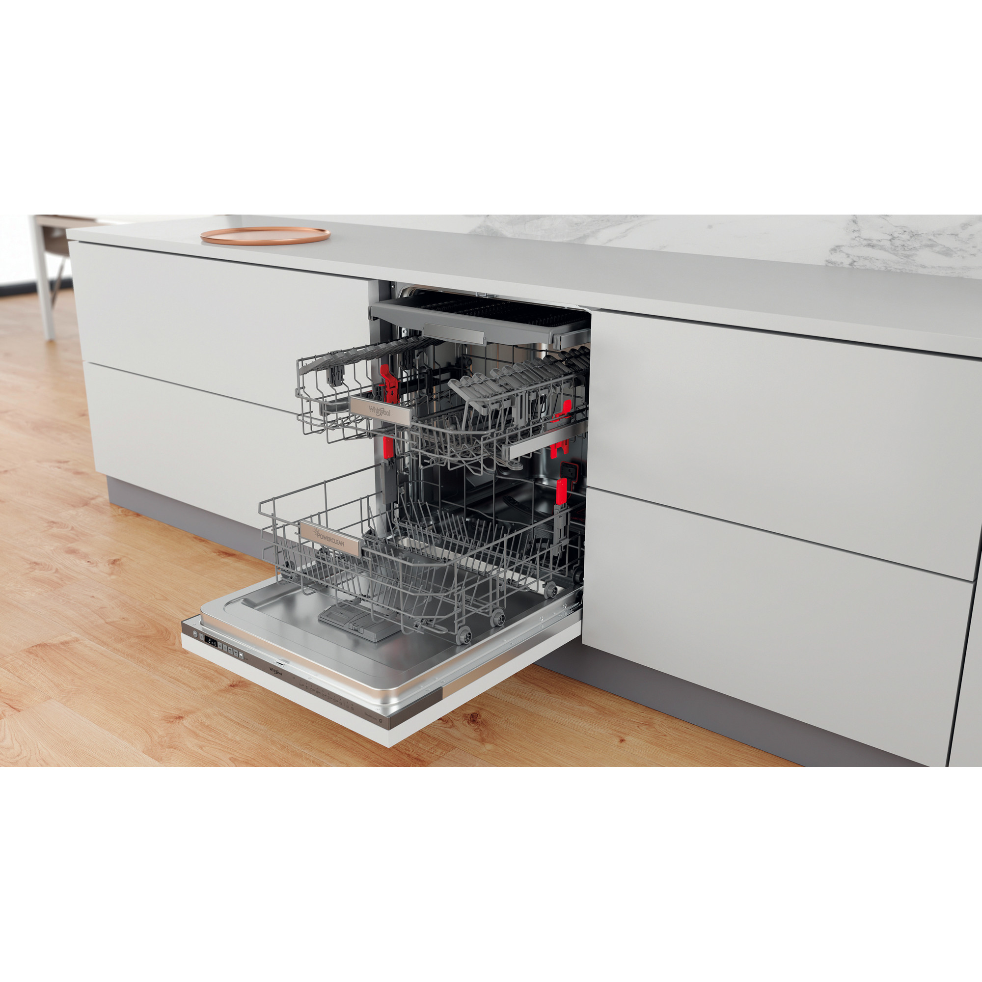 WHIRLPOOL W0ID751AX vaatwasser volledig integreerbaar WHIRLPOOL W0ID751AX vaatwasser volledig integreerbaar