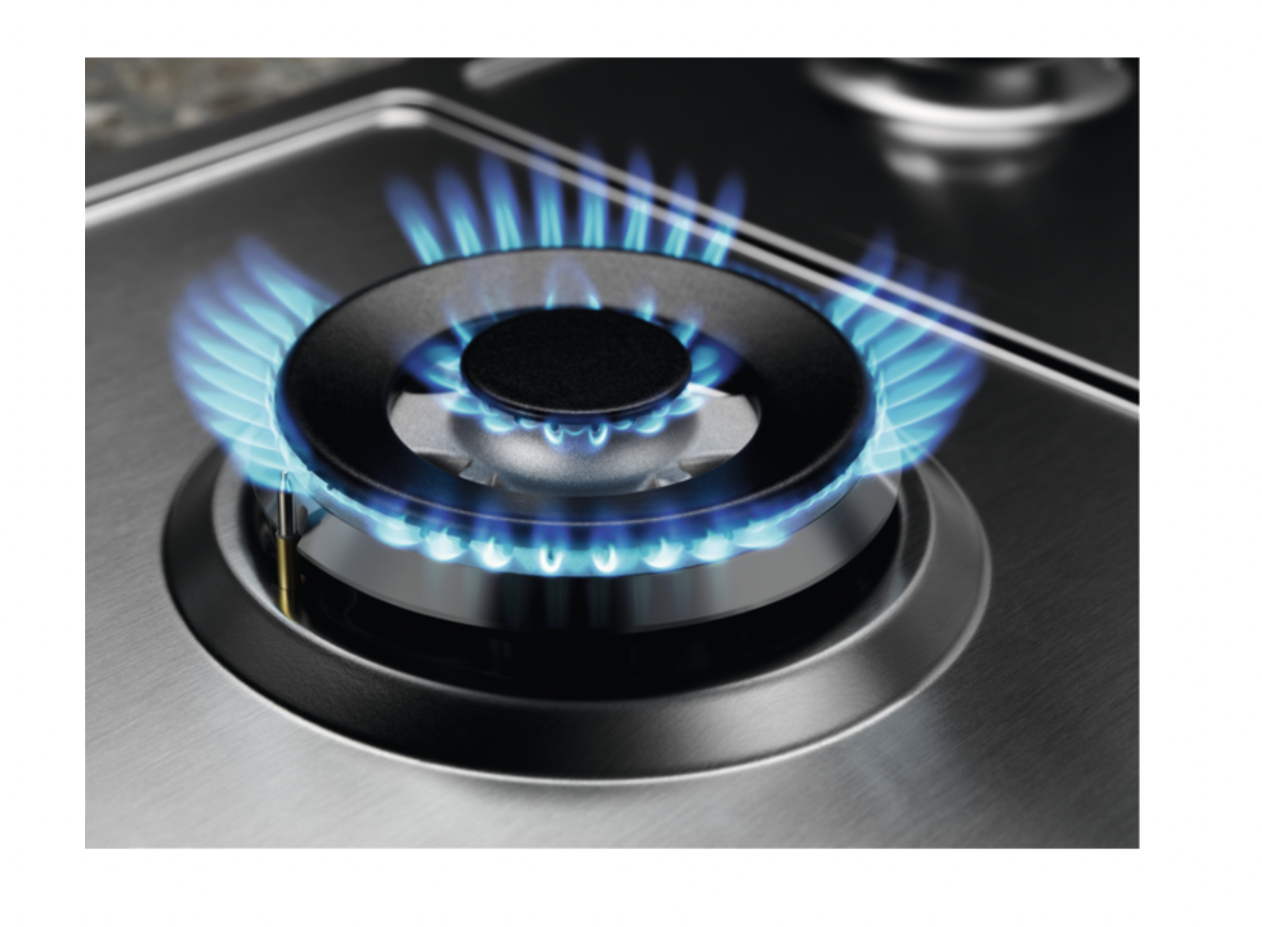 ELECTROLUX KGS7566SX 600 gaskookplaat - 74cm