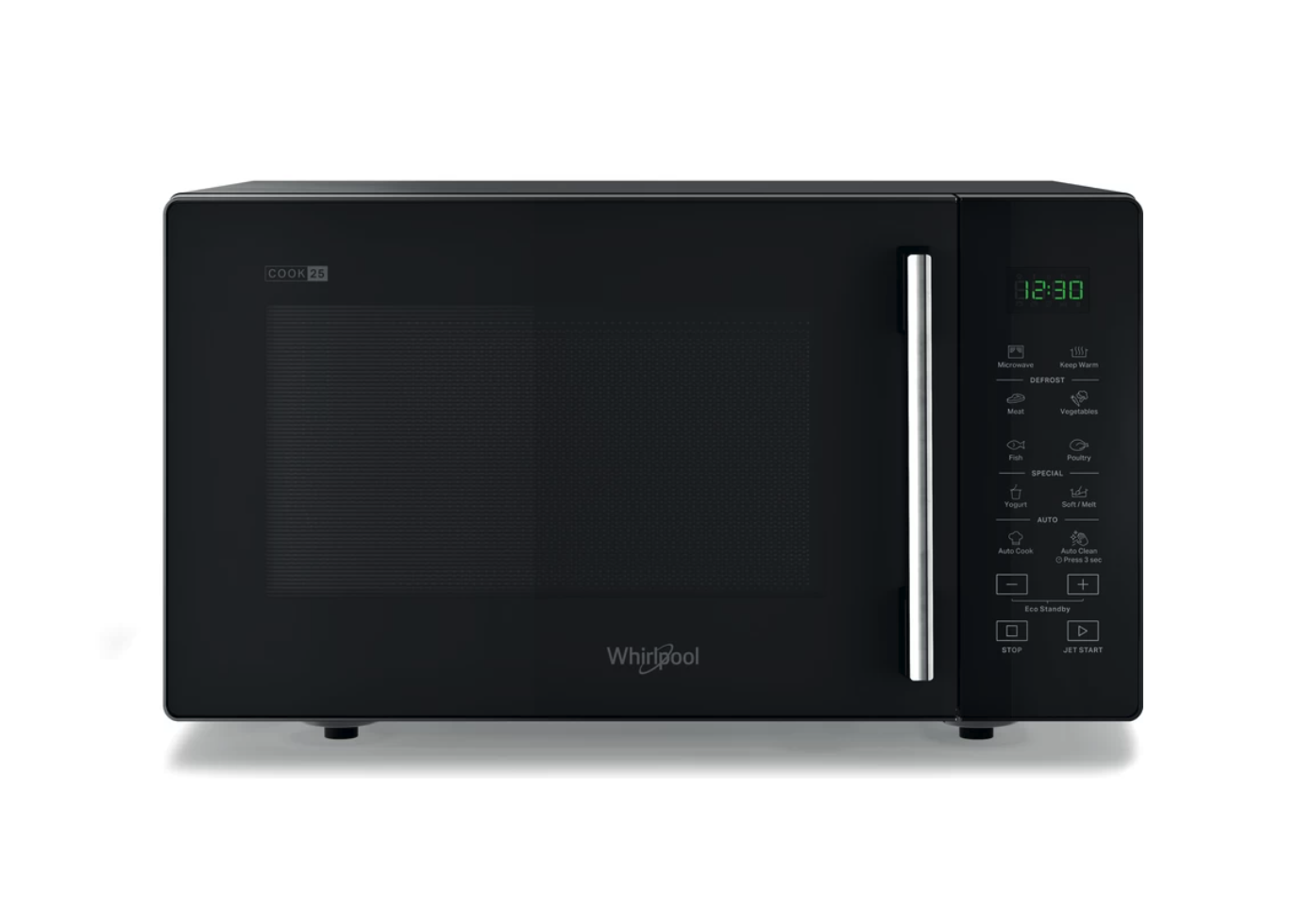 WHIRLPOOL MWP251B vrijstaande microgolfoven - 28cm WHIRLPOOL MWP251B vrijstaande microgolfoven - 28cm