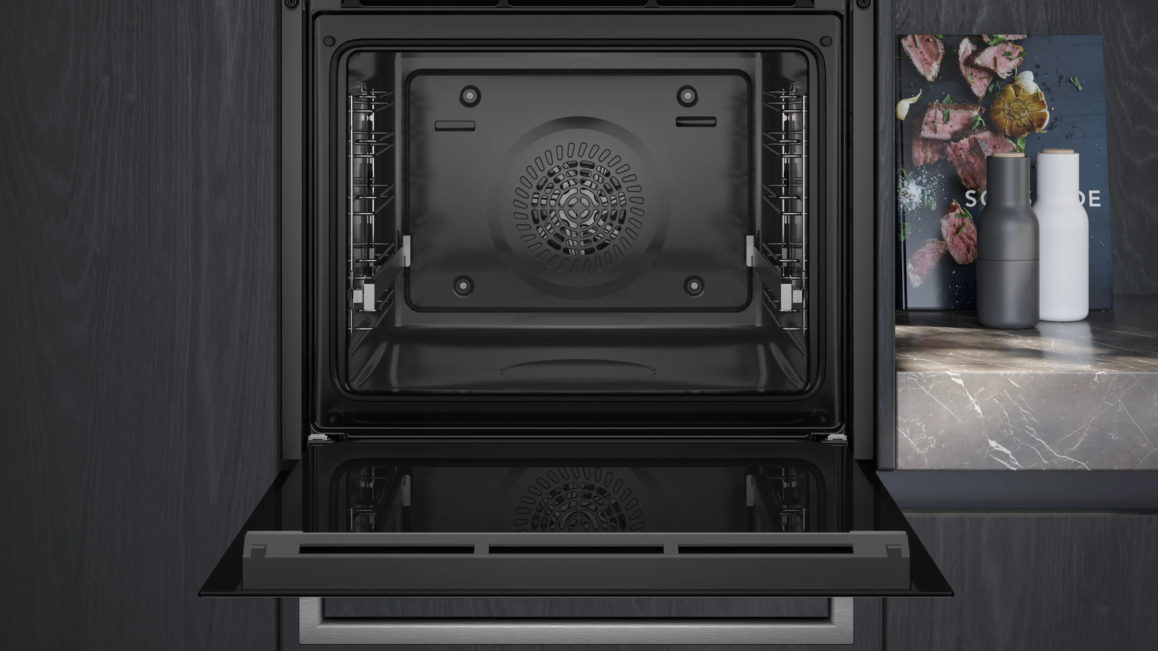 SIEMENS HB314G0S3 IQ300 multifunctionele oven - 60cm