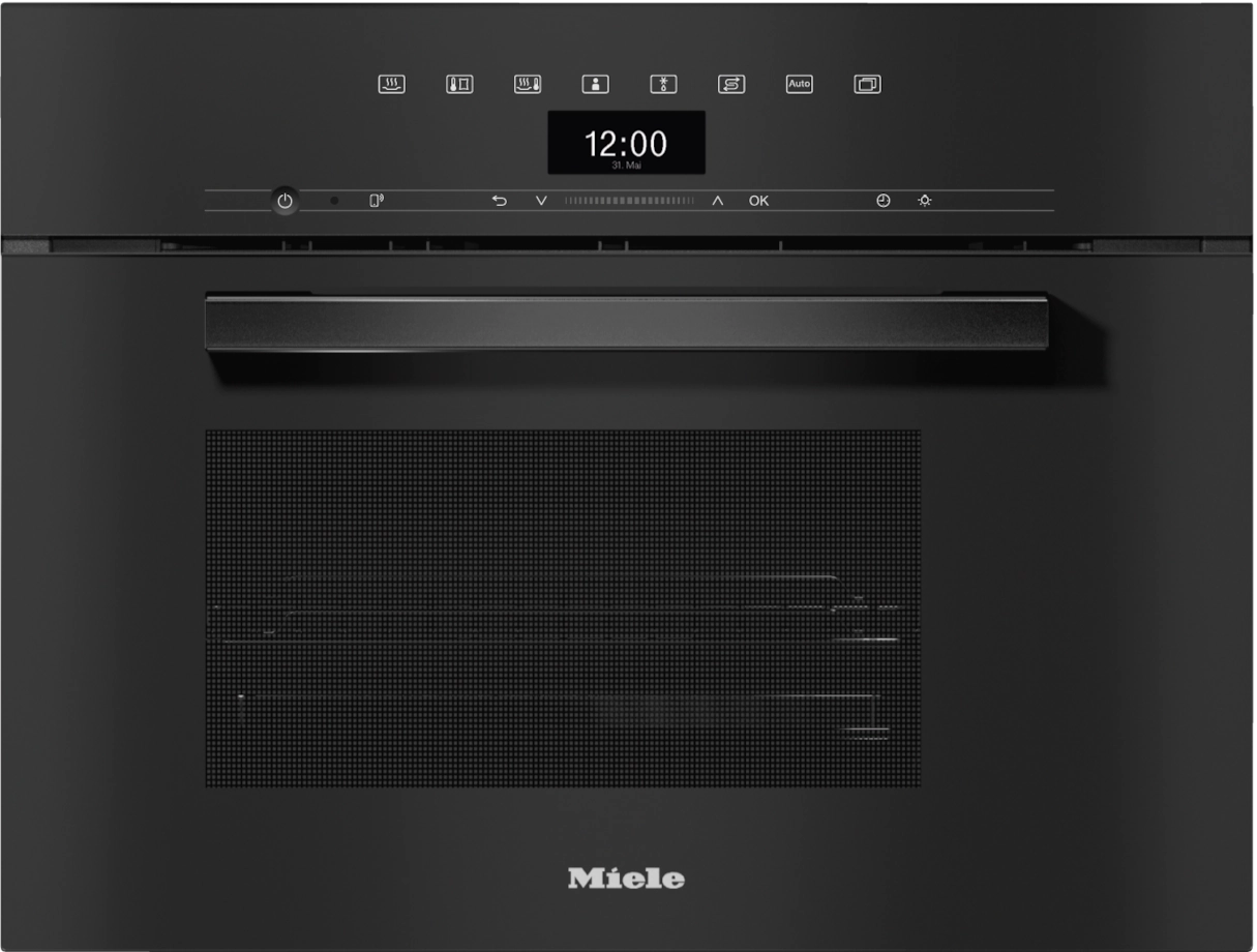 MIELE DG7440OBSW VITROLINE stoomoven - 45cm
