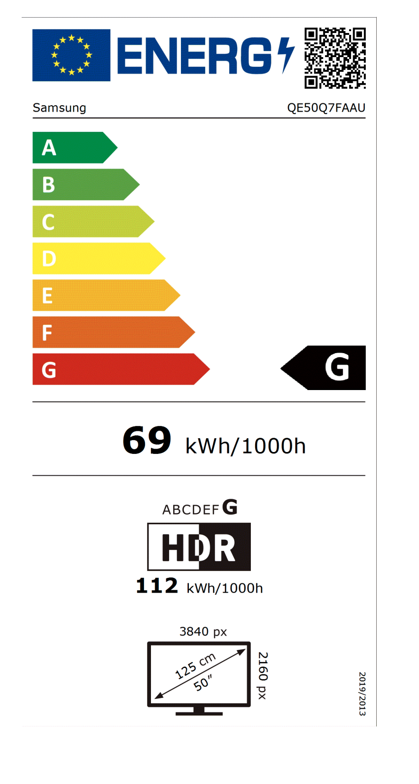 SAMSUNG QE50Q7FAAUXXN televisie 4K UHD - 50"