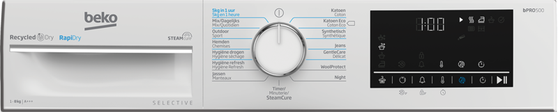 BEKO B5T68247W2 droogkast - warmtepomp BEKO B5T68247W2 droogkast - warmtepomp