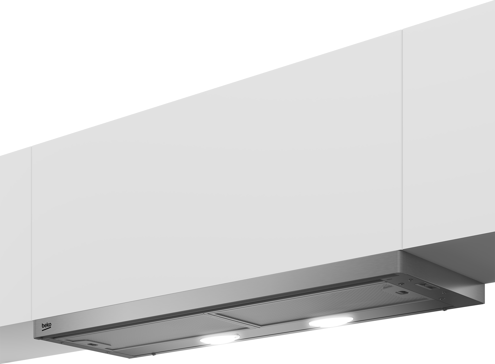 BEKO CTB9250X telescopische dampkap - 90cm