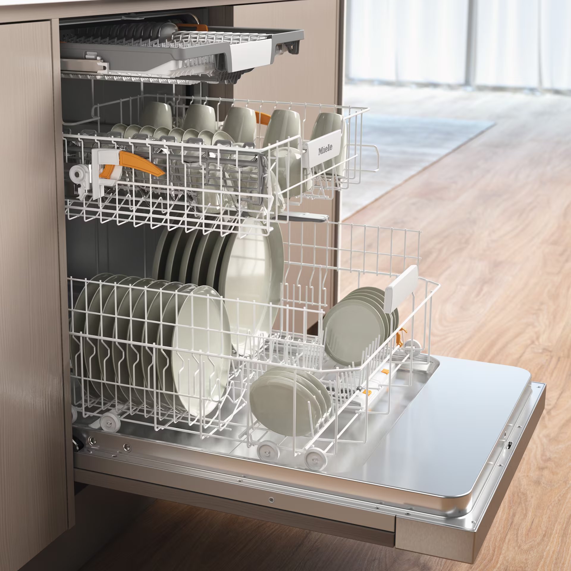 MIELE G5817SCIXXLACTIVEPLUSCS vaatwasser met bedieningspaneel