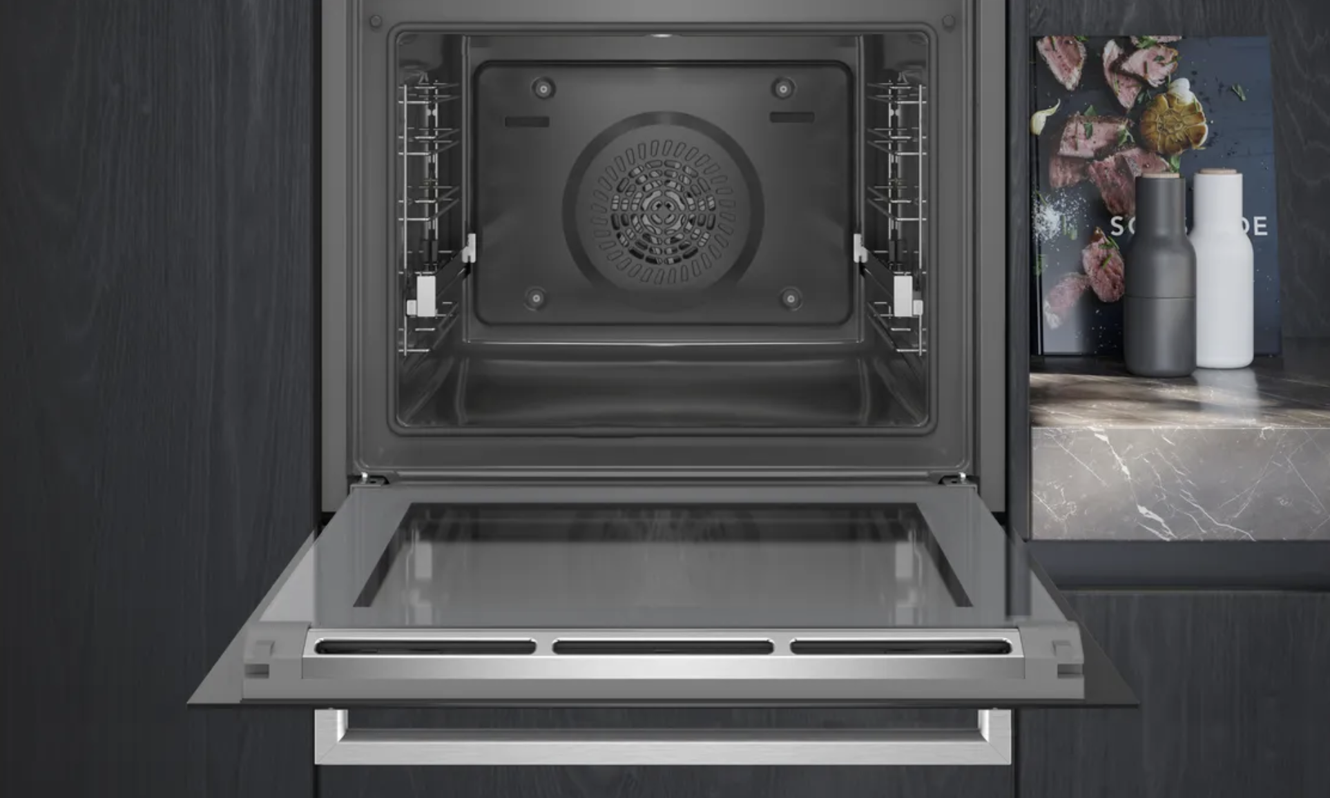 SIEMENS HB378GAS0 IQ500 multifunctionele oven - 60cm