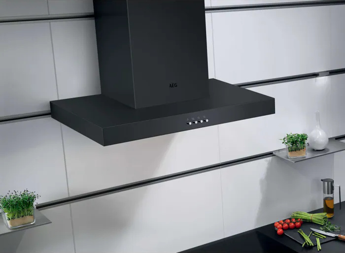 AEG DBE5651B wandschouwdampkap - 60cm