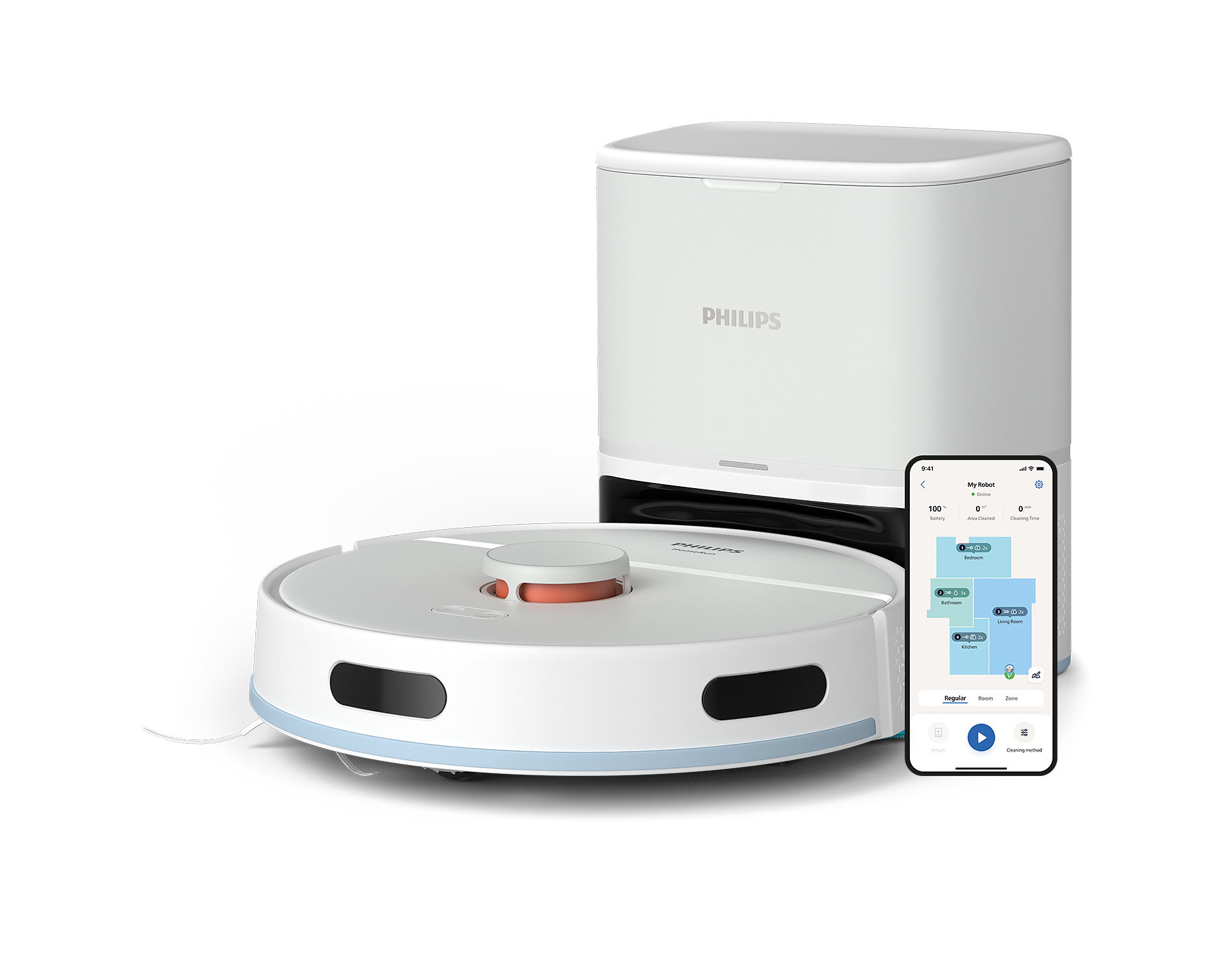 PHILIPS PDXU2100/25 robotstofzuiger