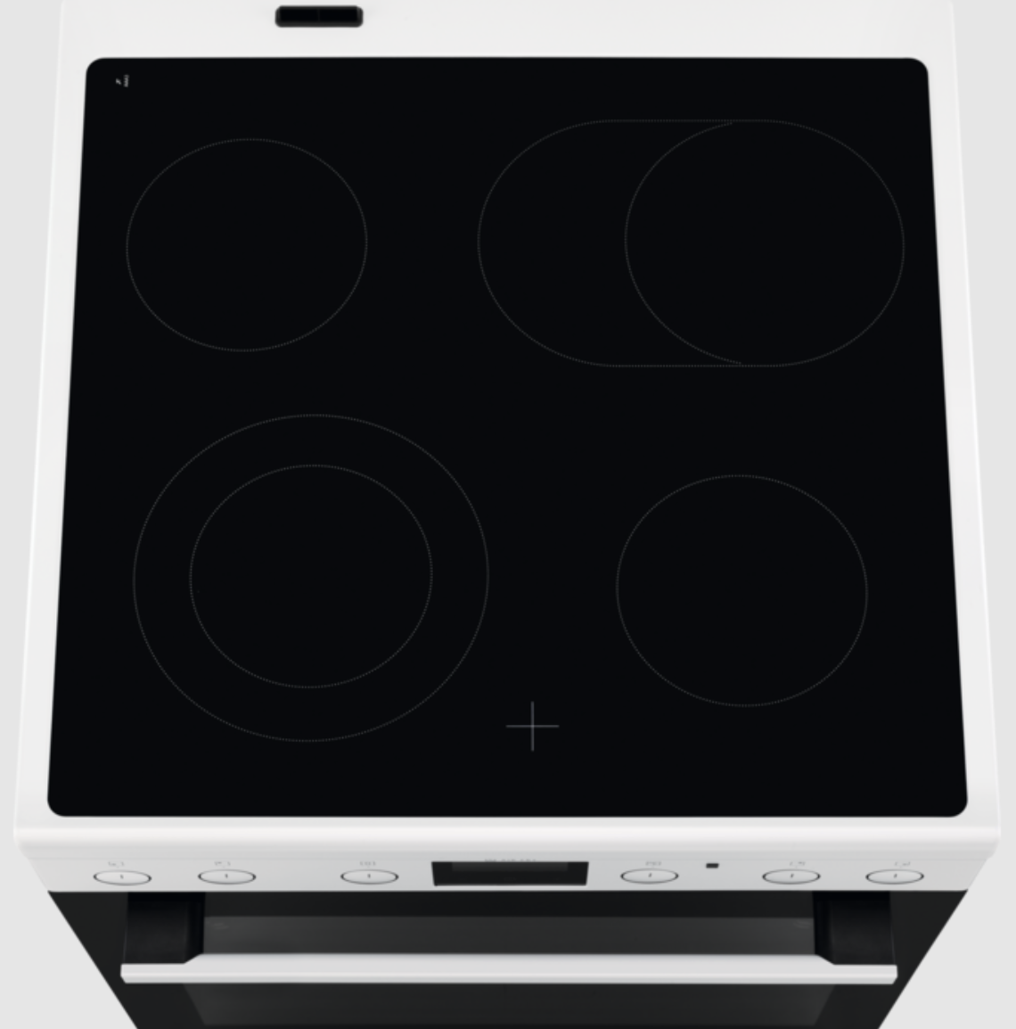 AEG CCB644TBBW fornuis met keramische kookplaat - 60cm