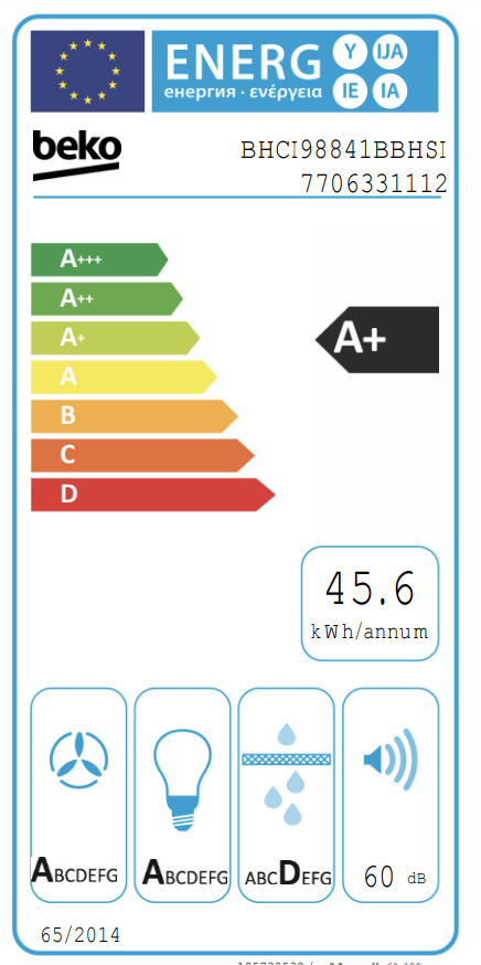BEKO BHCI98841BBHSI eilanddampkap - 90cm