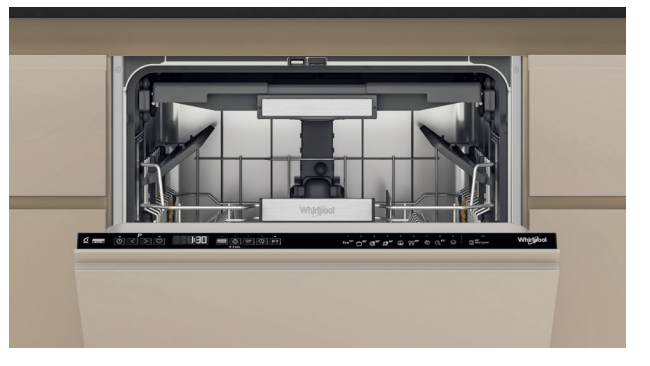 WHIRLPOOL W7IHP40LC vaatwasser volledig integreerbaar