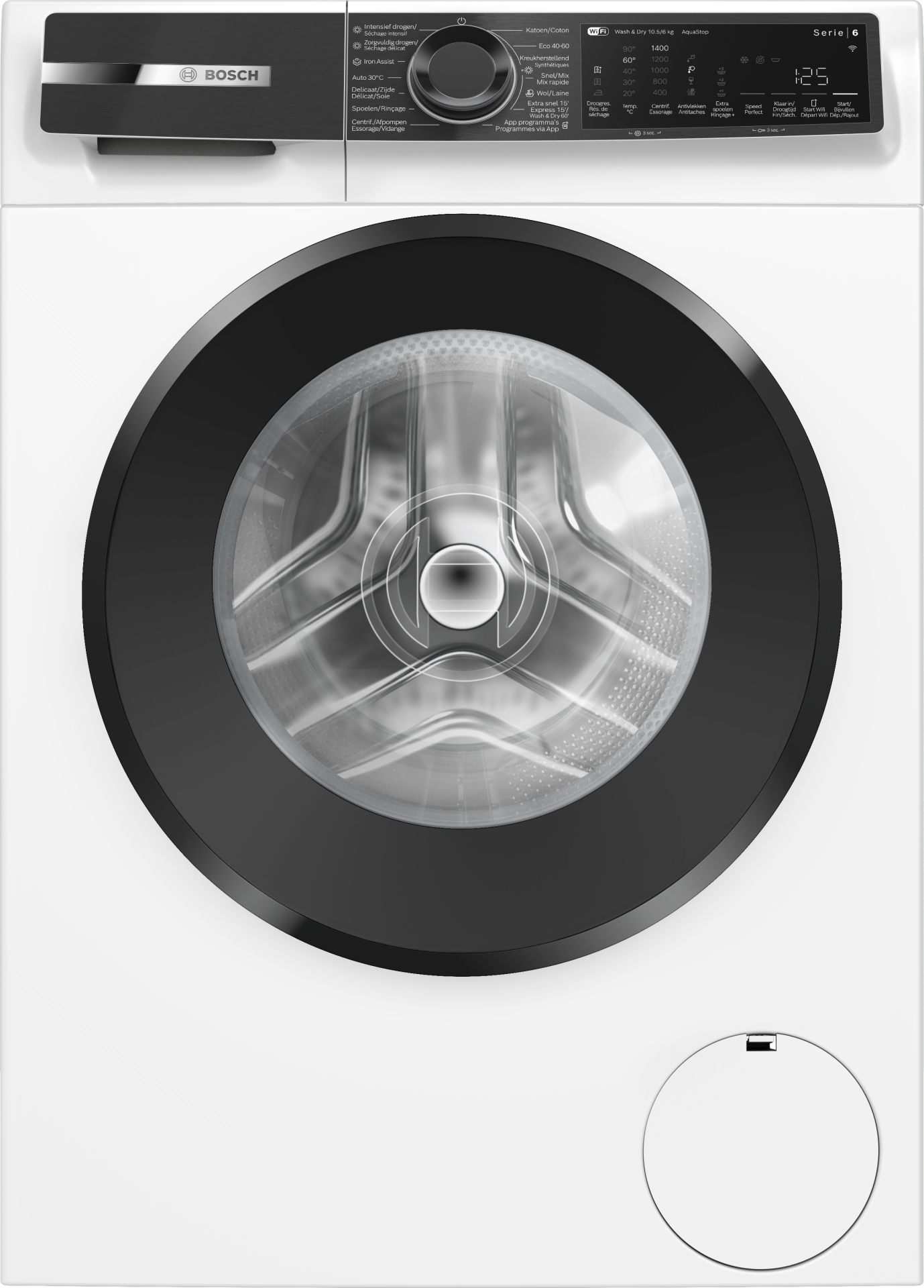 BOSCH WNG25406FG was- droogcombinatie