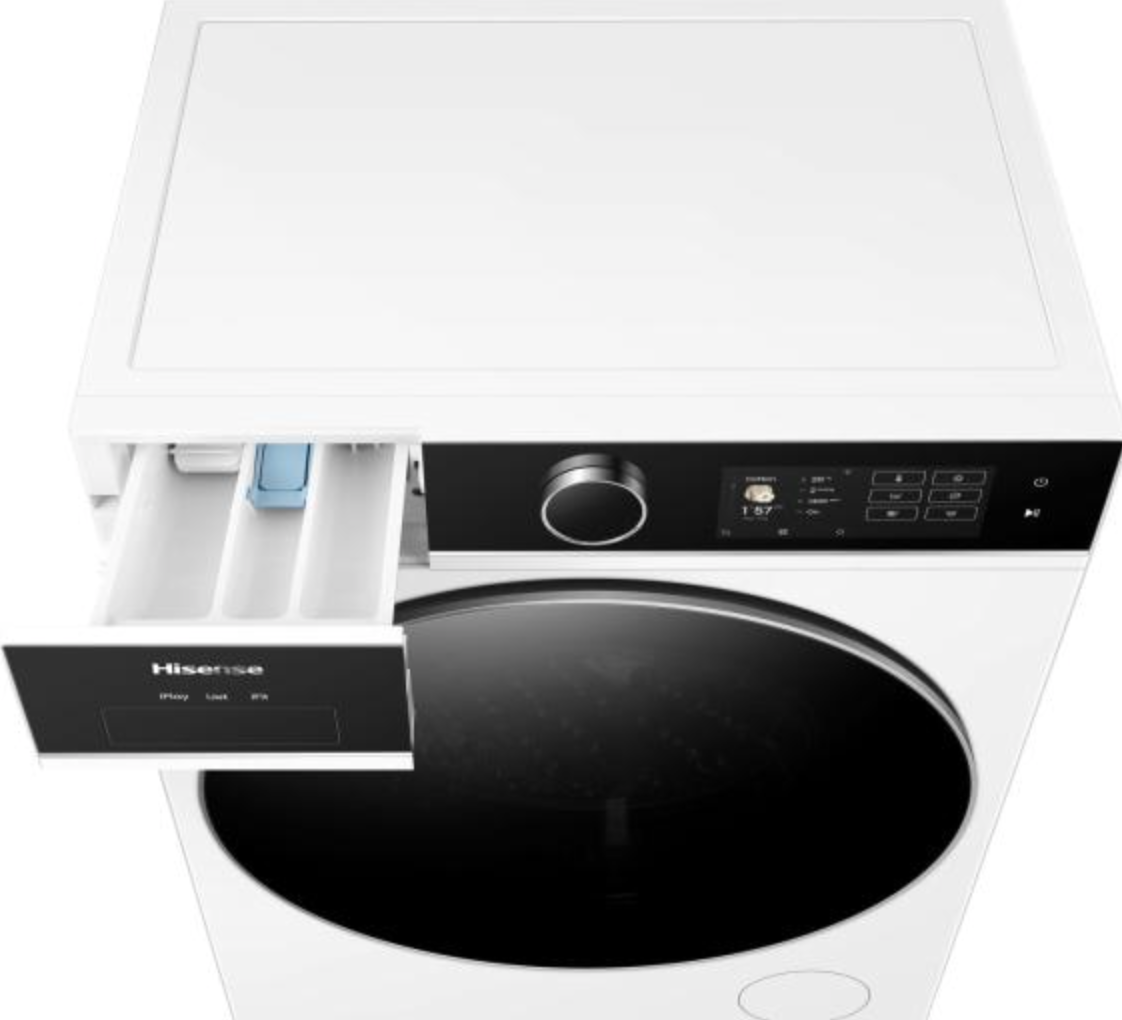 HISENSE WD5I8043BWF was- droogcombinatie