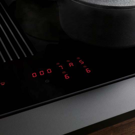 NOVY 1861 EASY kookplaat met afzuiging - 80cm